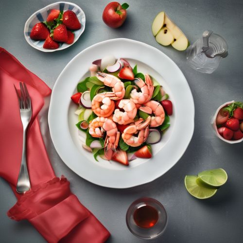 Seafood Salad with Fruits