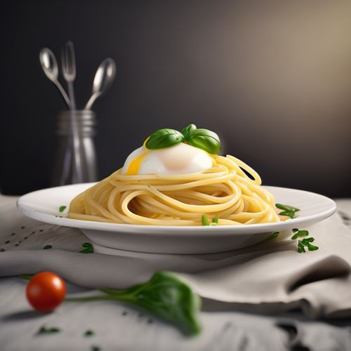 Spaghetti with Garlic and Egg Sauce