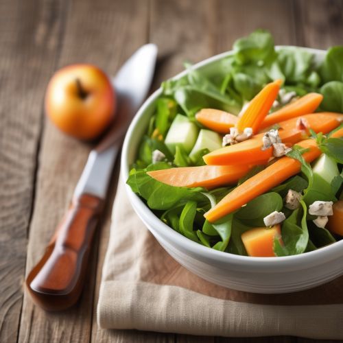 Baton Carrot Apple Salad