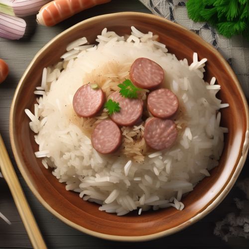 Rice with Cabbage and Sausages