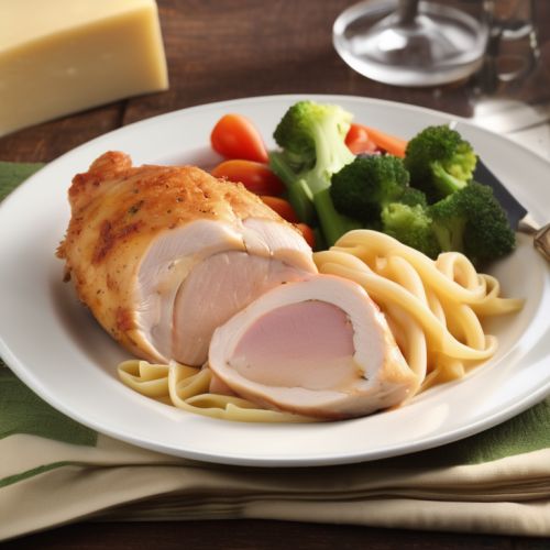 Ham and Cheese Stuffed Chicken