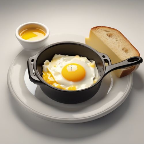Eggs with Bread and Cheese