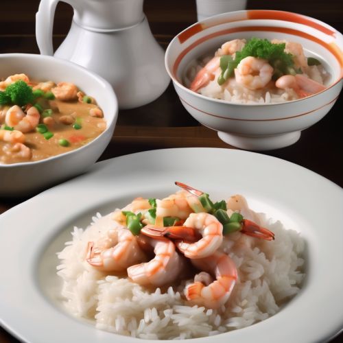 Meat with Shrimp Sauce