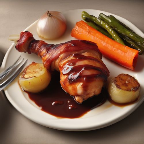 Bacon-Wrapped Chicken with Barbecue Sauce