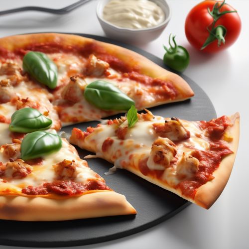 Cheesy Chicken Pizza