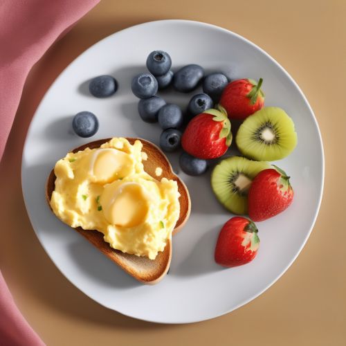 Scrambled Eggs on Toast