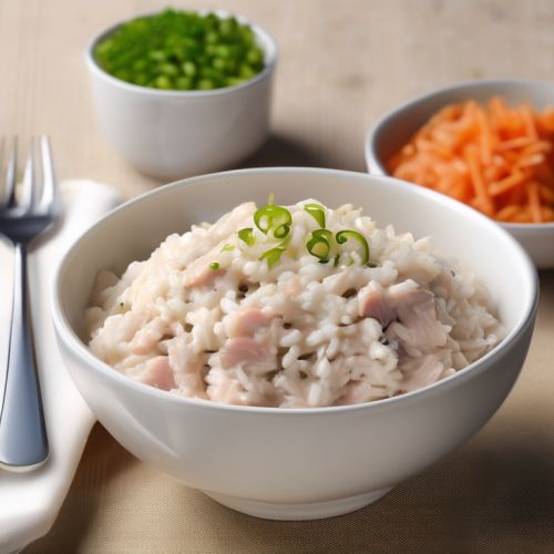 Tuna Rice with Cottage Cheese