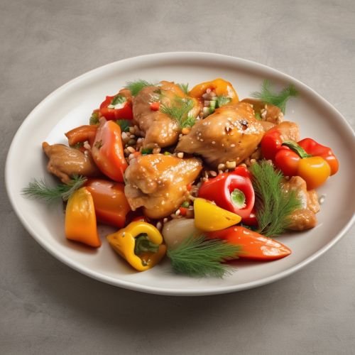 Stir-Fried Chicken with Vegetables