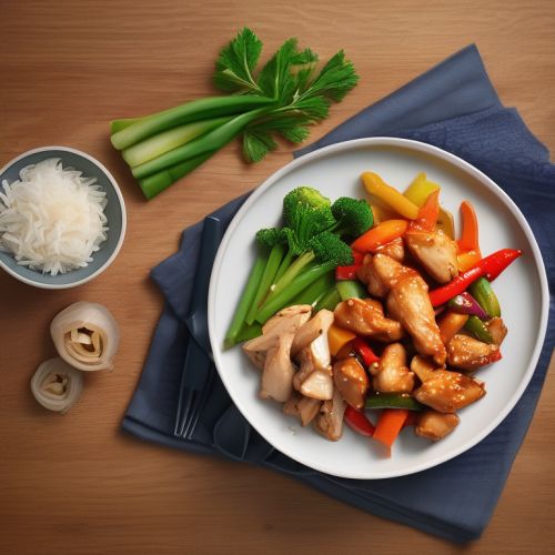 Korean Chicken and Vegetable Stir-Fry