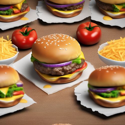 Crushed Glass and Fiberglass Cheeseburger