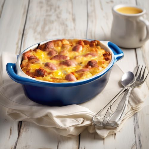Cheesy Sausage and Egg Breakfast Casserole