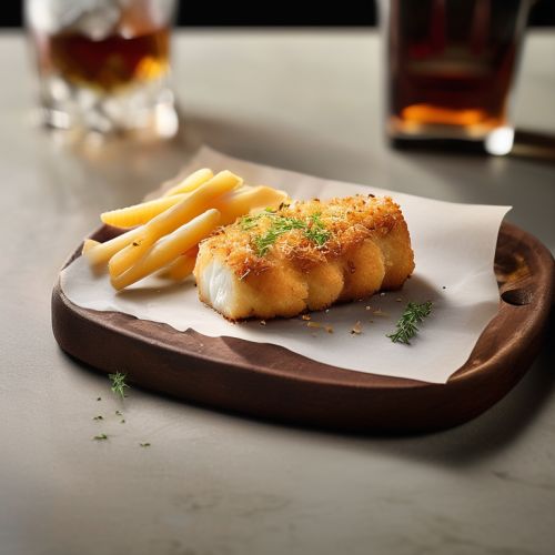 Cheese Bread with Whiskey Fish
