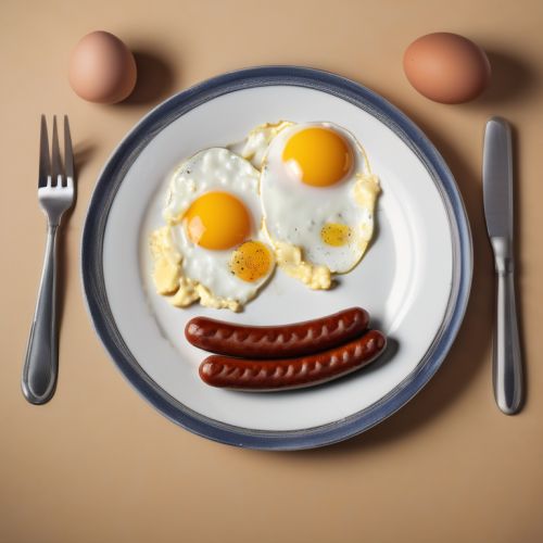 Eggs with Sausages