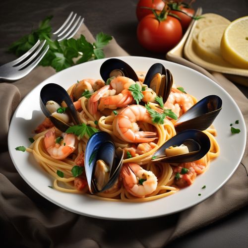 Delicious Seafood Pasta