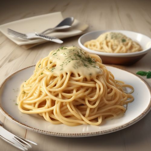 Cheesy Buttered Spaghetti