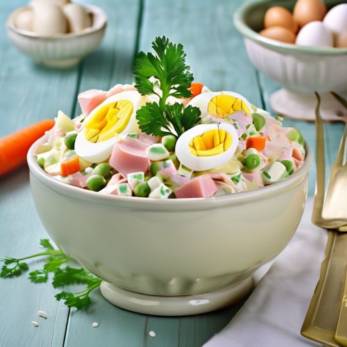 Russian New Year Recipe: Olivier Salad