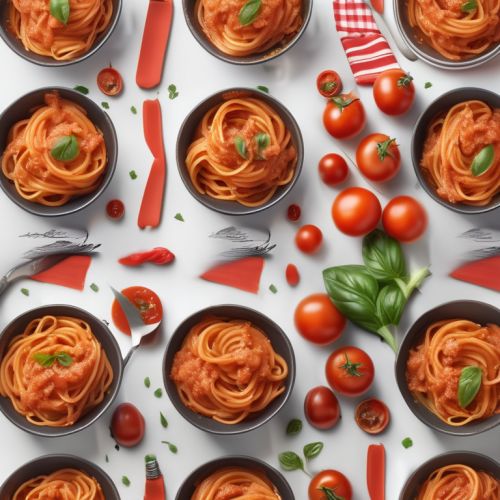 Tomato Pasta with Ajika