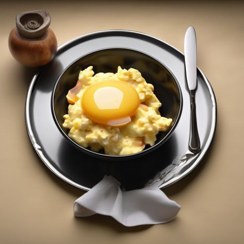 Scrambled Eggs with Apple