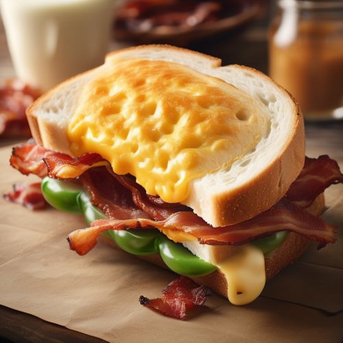 Cheese and Bacon Sandwich