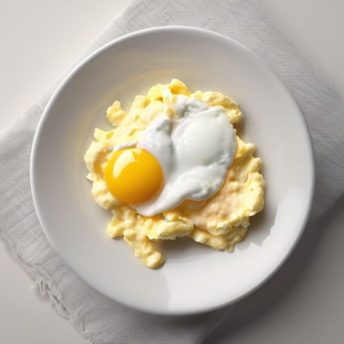 Scrambled Eggs with Milk and Flour