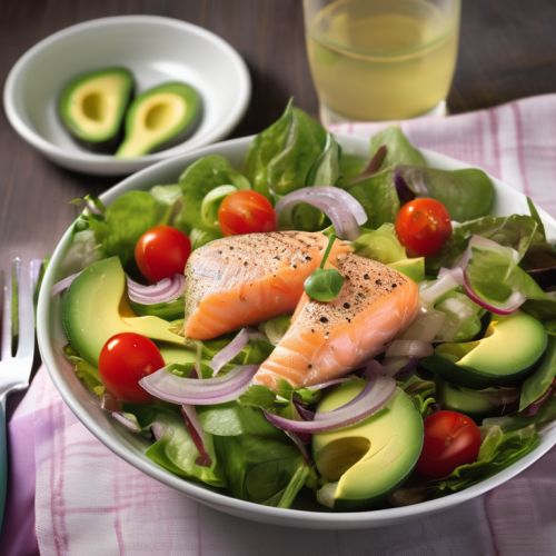 Avocado and Lightly Salted Trout Salad