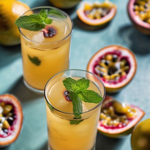 Vodka Passion Fruit Cocktail