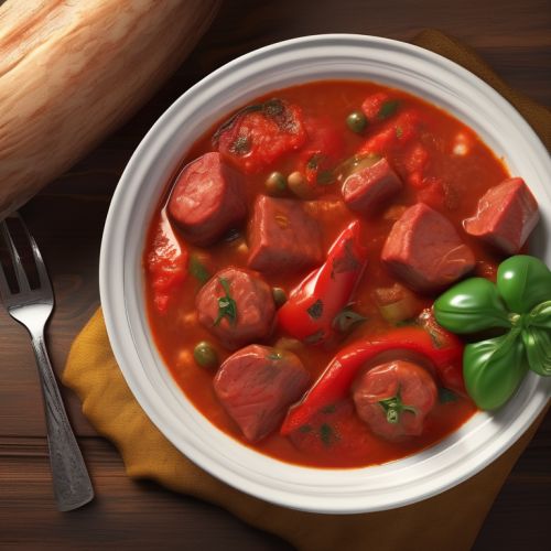 Tomato Pepper Human Meat Stew