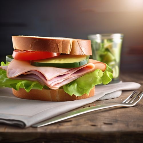 Ham and Cheese Sandwich