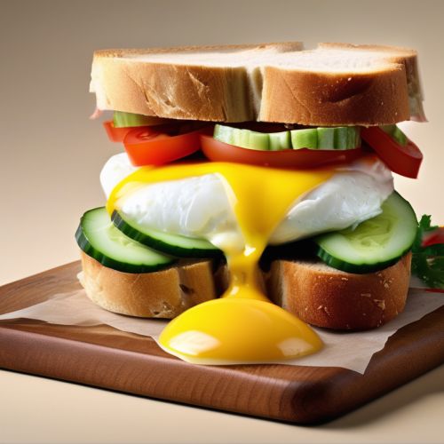 Egg and Pate Sandwich