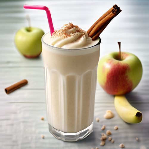 Apple Banana Milkshake