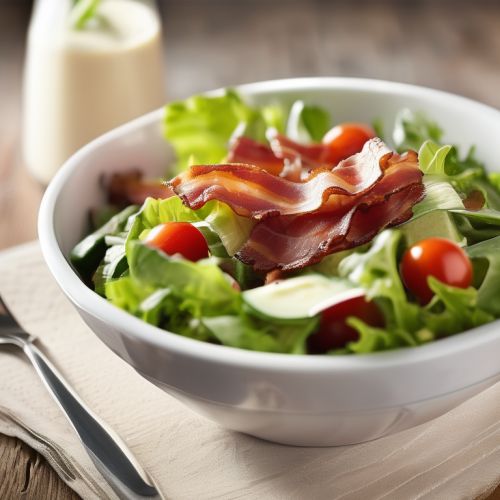 Bacon Salad with Butter Dressing