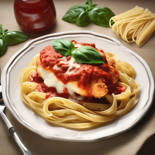 Chicken Parmesan with Pasta Mr. Cook