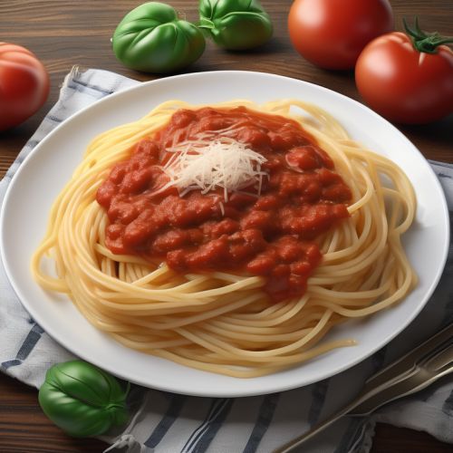 Spaghetti with Tomato Sauce