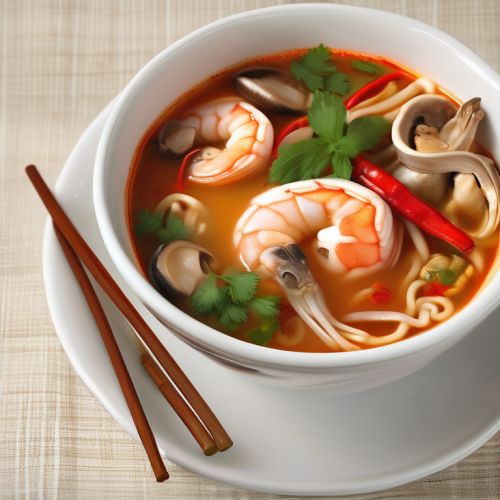 Tom Yum with Noodles