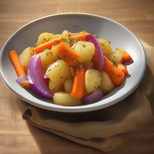 Potato Onion Carrot Recipe