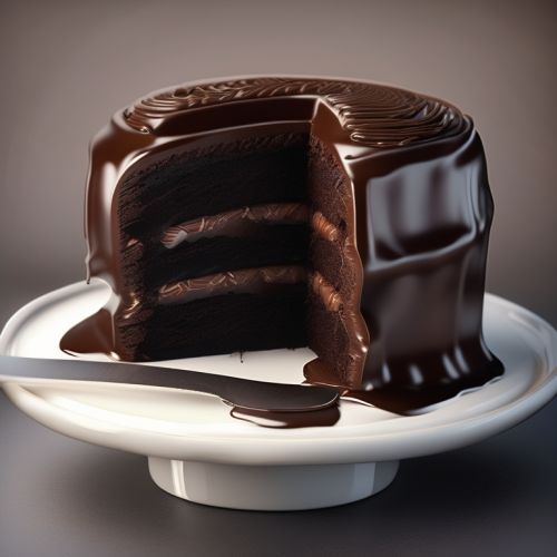 Chocolate Cake with a Solid Filling