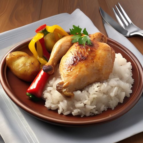 Chicken with Rice and Potatoes