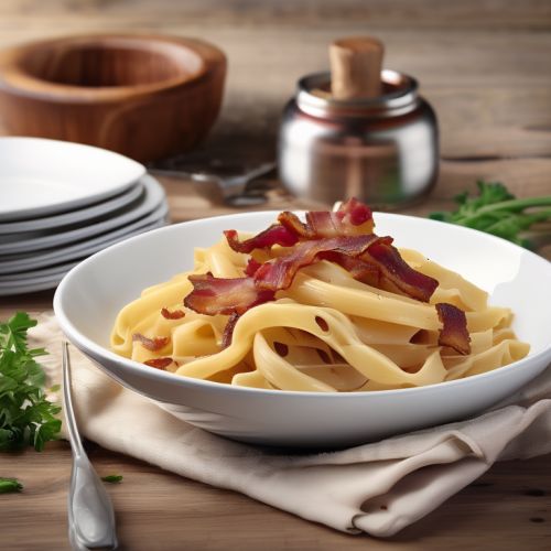 Onion Bacon Pasta
