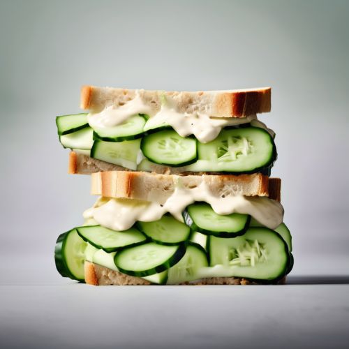 Cucumber and Cheese Sandwich