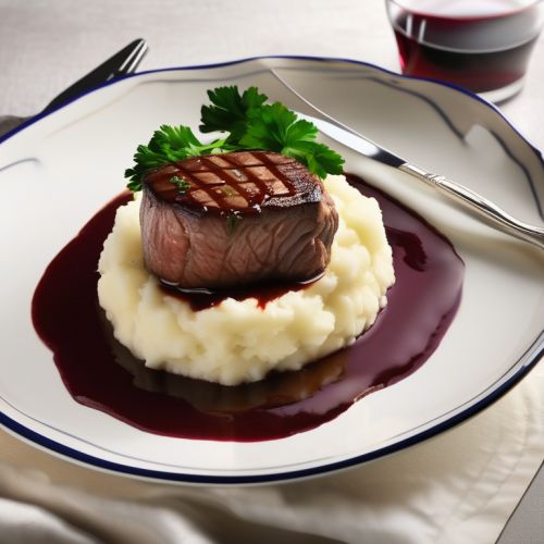 Fancy Dish with High-End Ingredients