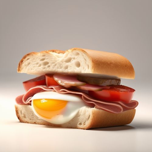 Ketchup and Mayo Sandwich