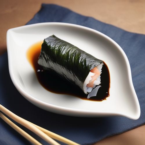 Nori-Wrapped Pollock with Soy Sauce