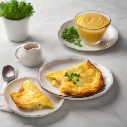 Potato and Cheese Omelette