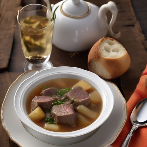 Lamb Vodka Onion Stew