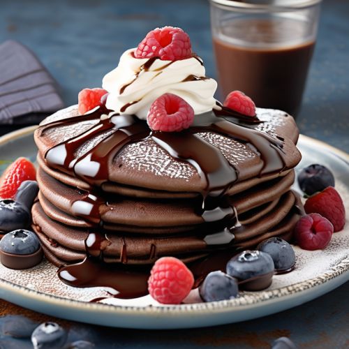 Chocolate Cocoa Pancakes