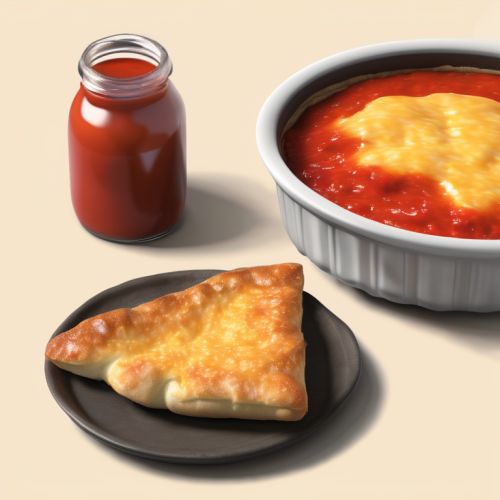 Cheesy Bread with Hot Ketchup
