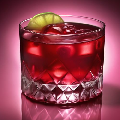 Cherry Infusion with Campari, Lime Fresh, and Cranberry Juice