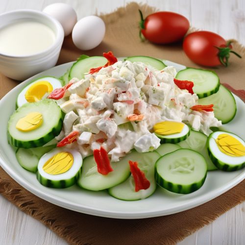 Cucumber and Crab Salad