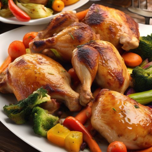 Roasted Chicken Thighs with Vegetables