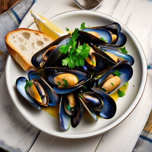 Mussels in White Wine Sauce